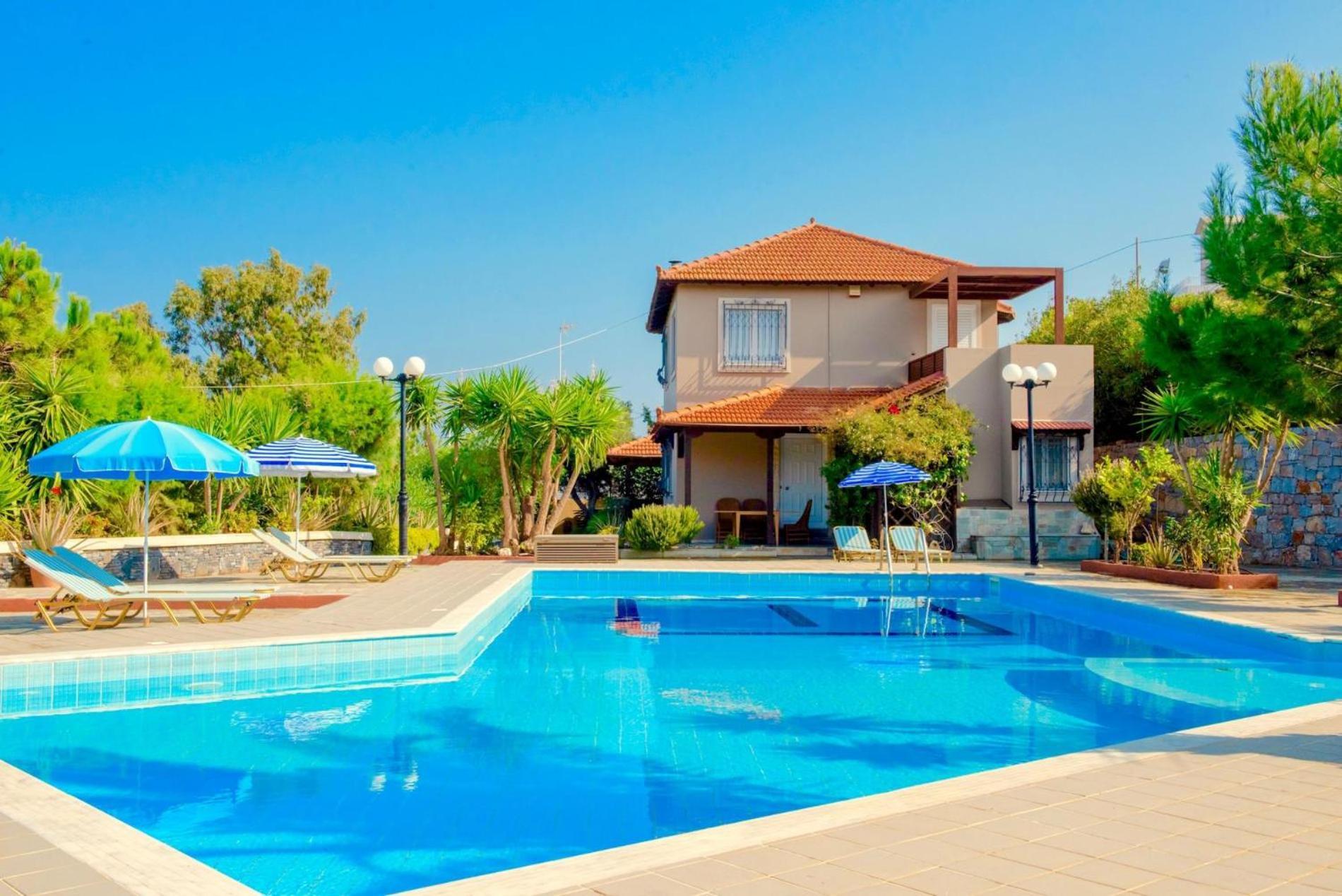 Villa Apollo Agia Pelagia Exteriér fotografie